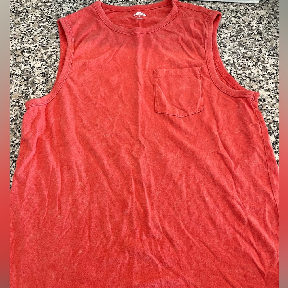 Men’s Red Tank Top
